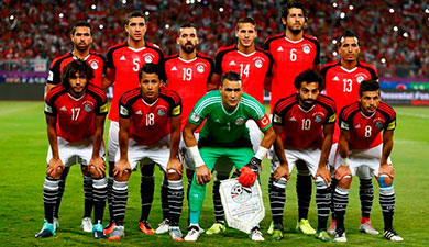 Egypt squad on 2018 World Cup