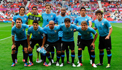 Uruguay squad on 2018 World Cup